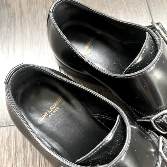 YSL Monk Strap Buckle flats - Picture 2 of 4